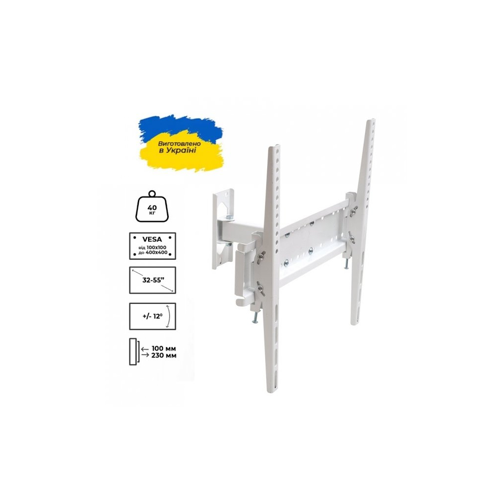 Кронштейн Sector TV41T White - зображення 1