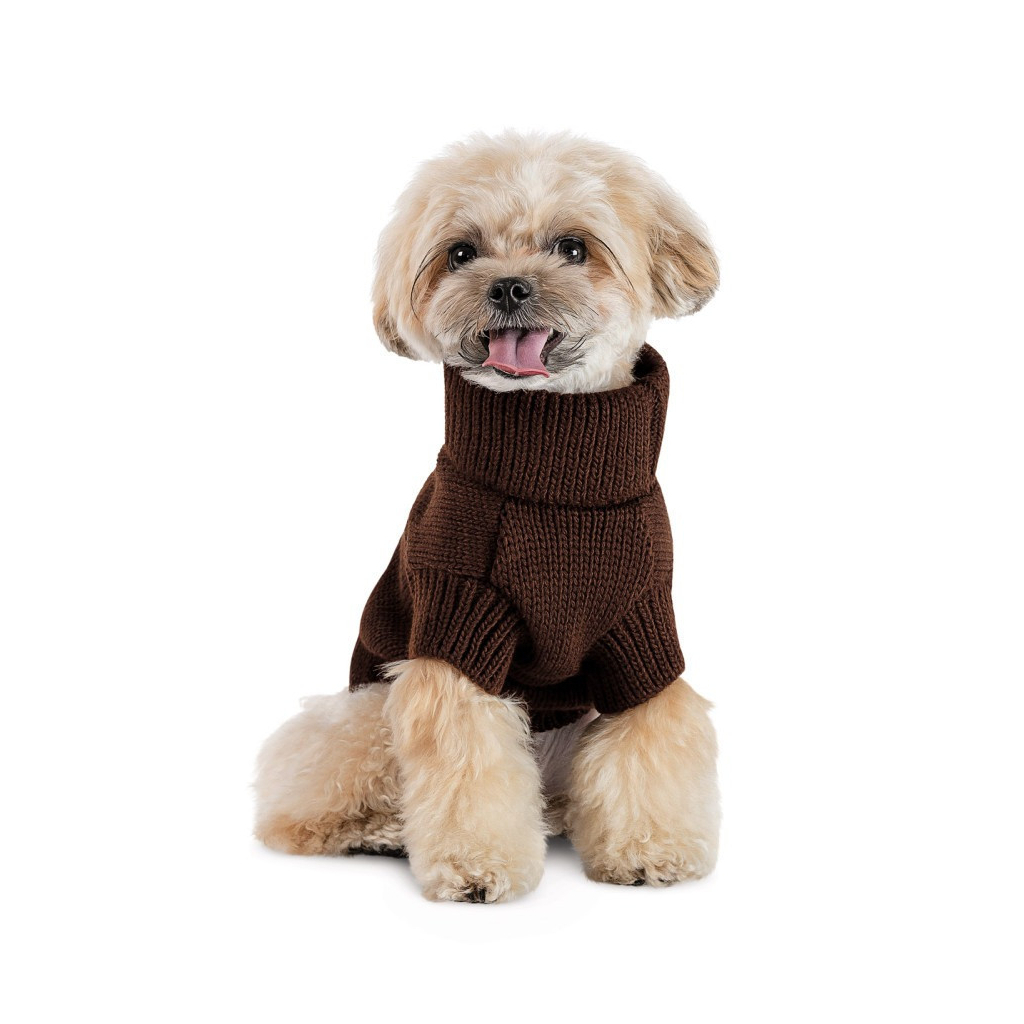 Светр для тварин Pet Fashion Sam L шоколадний (4823082442300) - зображення 3