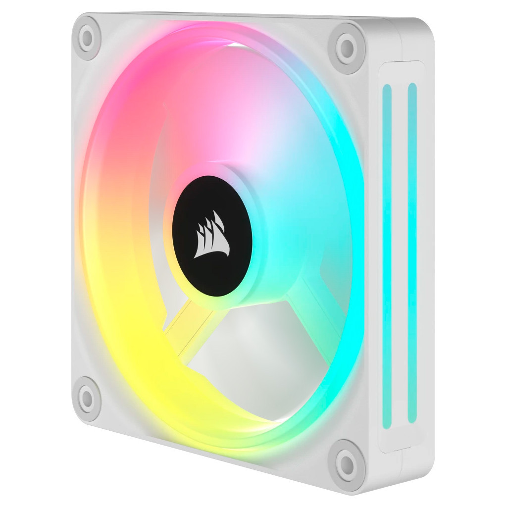 Кулер до корпусу Corsair iCUE Link QX120 RGB PWM White (CO-9051005-WW) - зображення 3