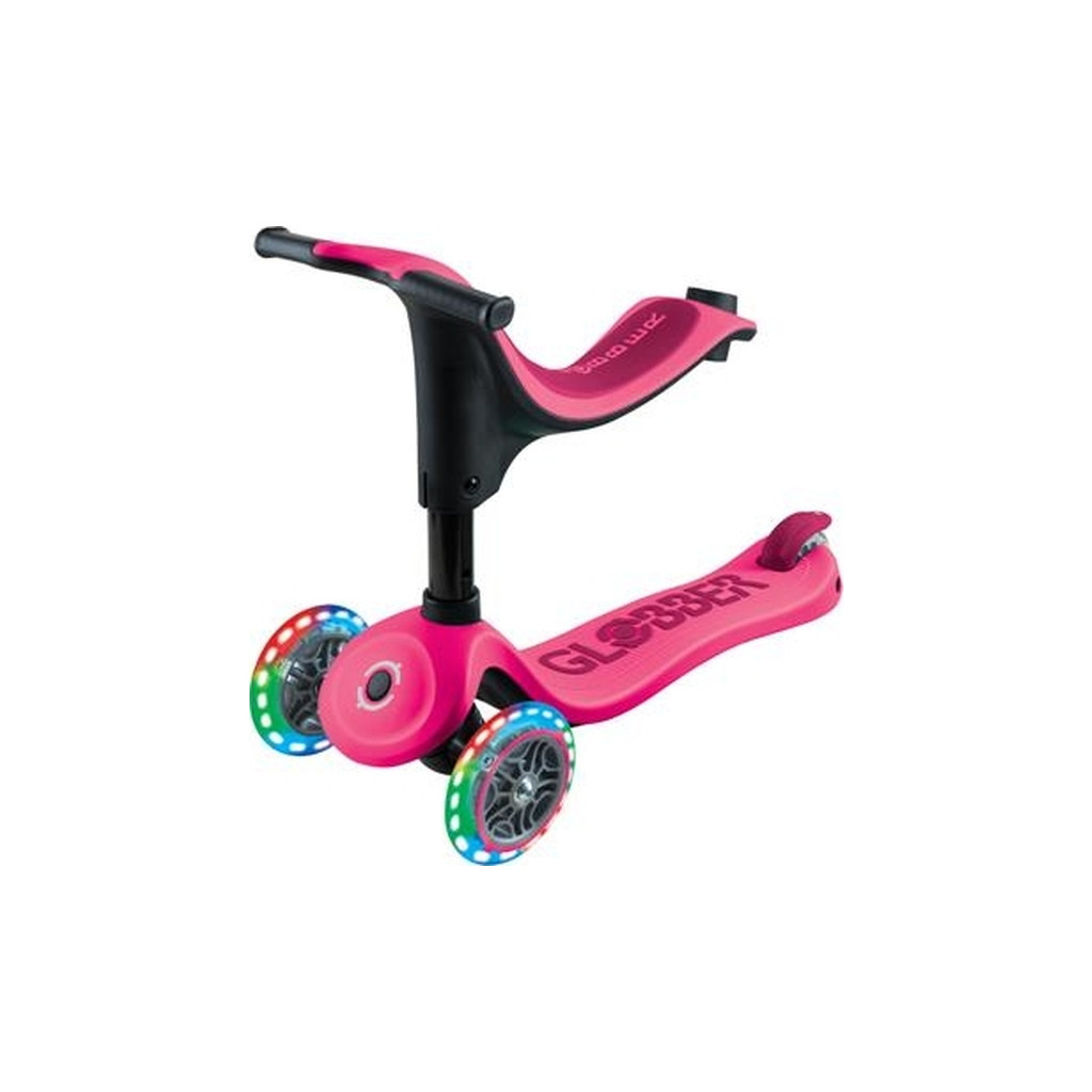 Самокат Globber Go Up Sporty Led пурпурно-рожевий (452-610-4) - зображення 2