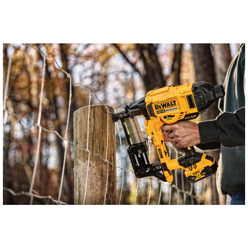 Степлер будівельний DeWALT 18В XR Li-Ion, діаметр/довжина скоби 4/50 мм (без АКБ та ЗП) (DCFS950N) - изображение 9