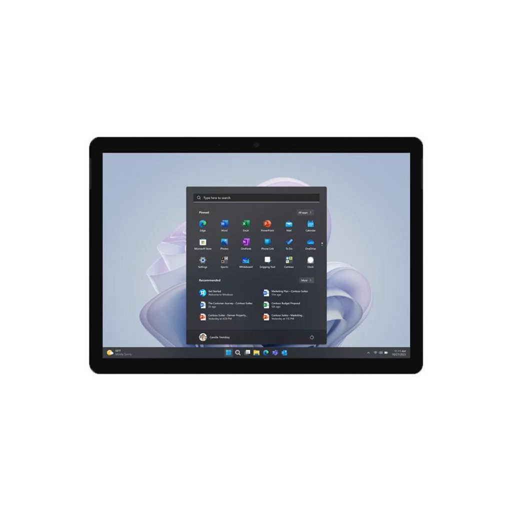 Планшет Microsoft Surface Go 4 10.5 PS Touch, Intel 8/256GB Win11P, платинови (XIG-00001) - зображення 1