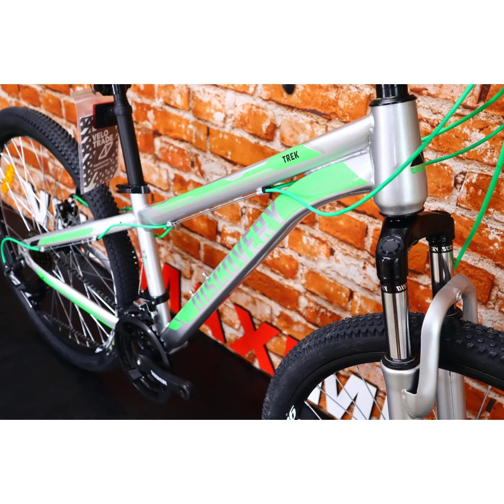 Велосипед Discovery 26" Trek AM DD рама-13" St срiблястий 2024 (OPS-DIS-26-552) - зображення 4
