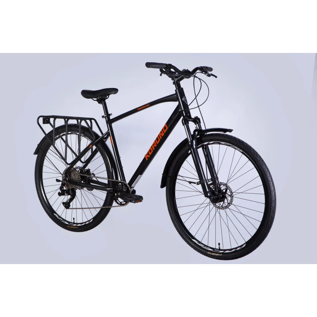 Велосипед Dorozhnik 28" KORUND DD рама-20" AL 2025 темно-сiрий (OPS-D-28-490) - зображення 7