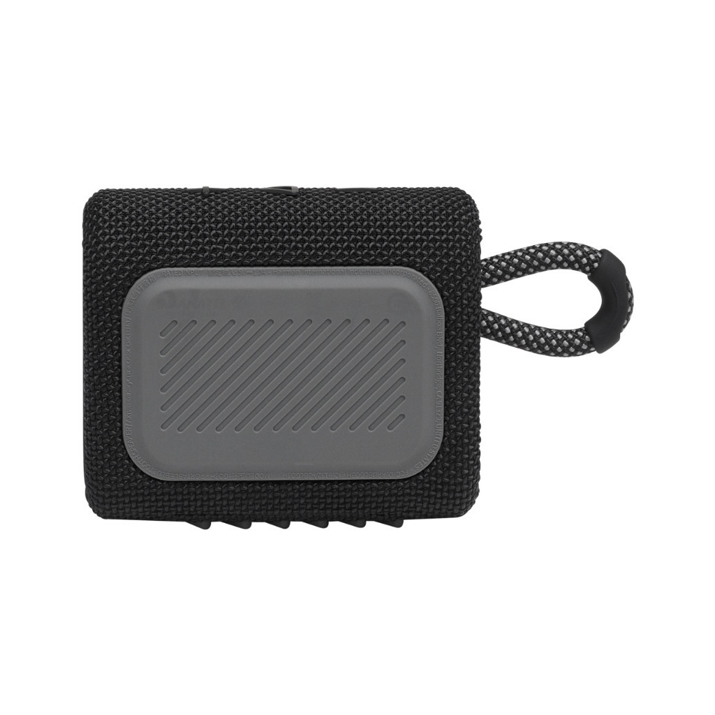 Акустична система JBL Go 3 Black (JBLGO3BLK) - зображення 3