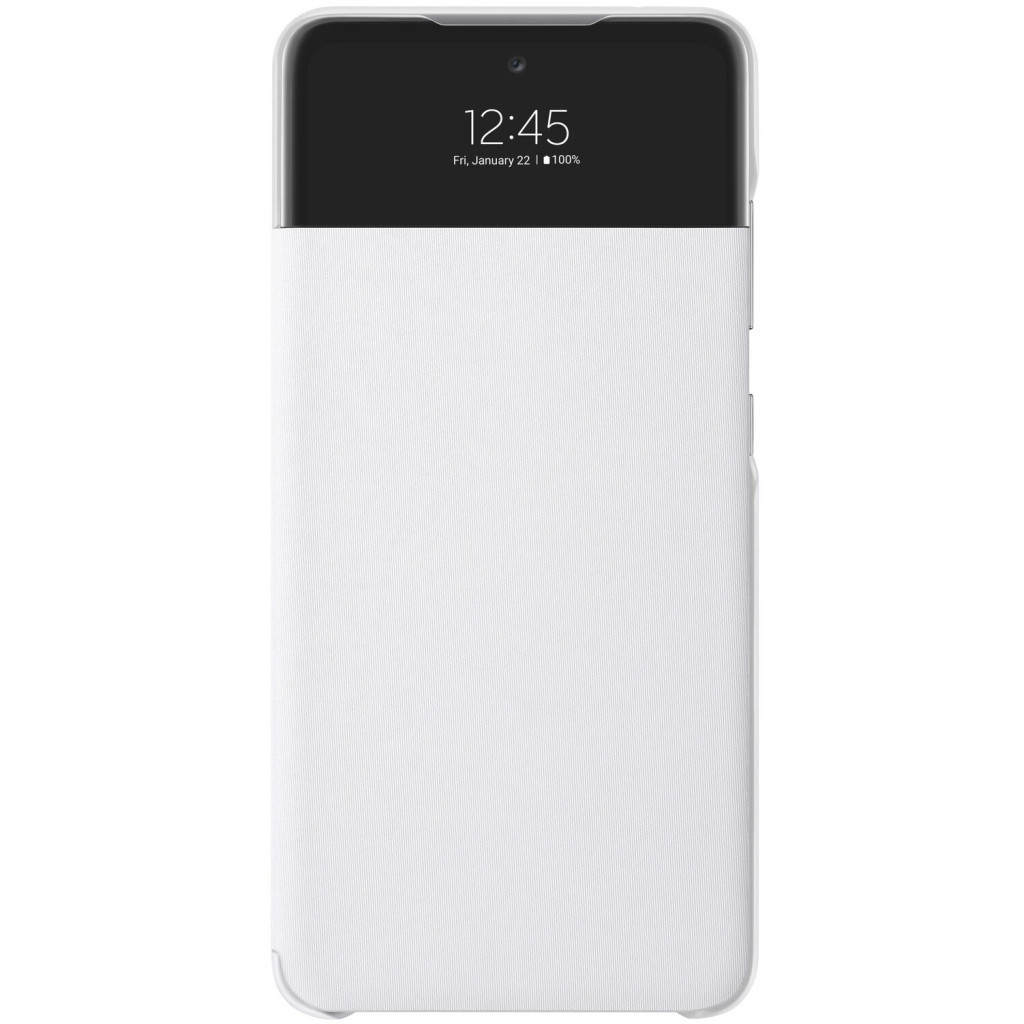 Чохол до мобільного телефона Samsung SAMSUNG Galaxy A52/A525 S View Wallet Cover White (EF-EA525PWEGRU) - зображення 1