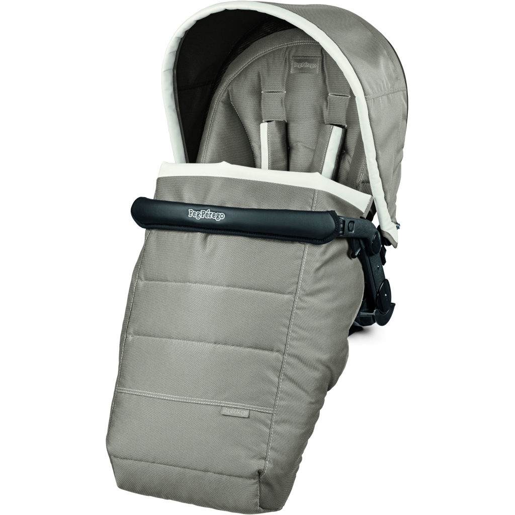 Коляска Peg-Perego Book Plus 51 Versilia, бежева з білим (PACK05-00000000005) - зображення 2