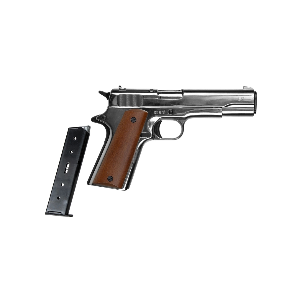 Стартовий пістолет Bruni 96 cal.9 PAK Nikel (1505N) - picture 5