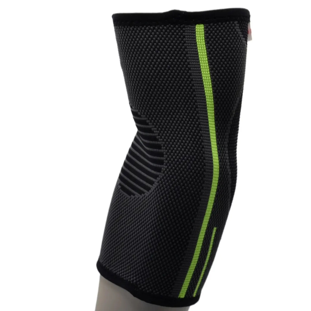 Фіксатор ліктя MadMax MFA-283 3D Compressive elbow support Dark grey/Neon green S (MFA-283_S) - зображення 7