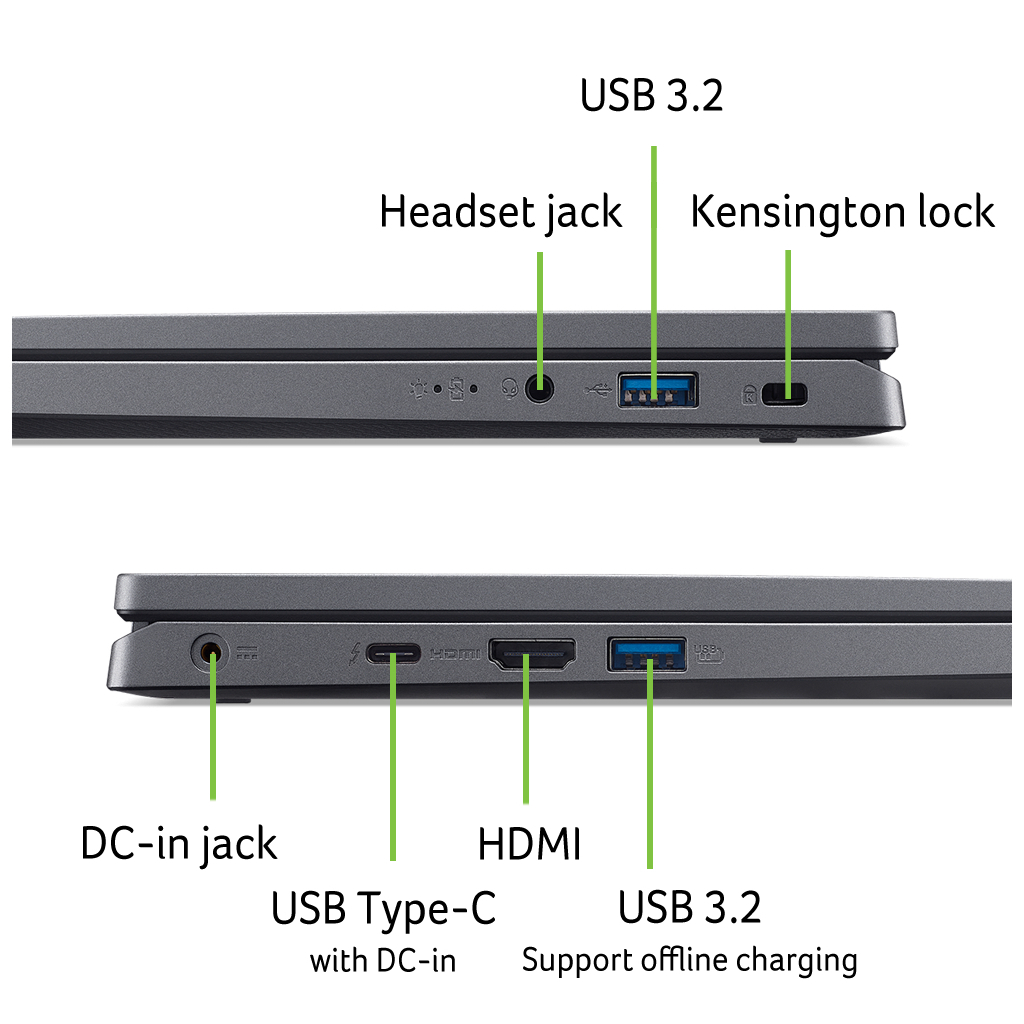 Ноутбук Acer Aspire 14 A14-51M-50AB (NX.KXHEU.002) - зображення 6