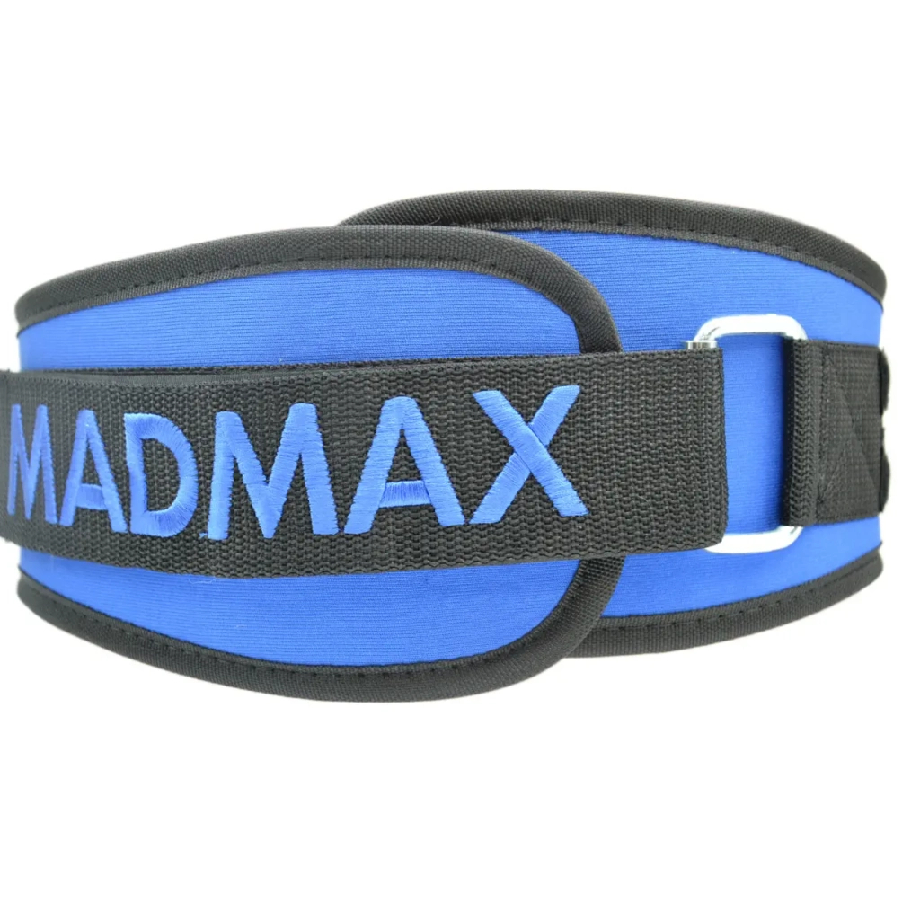 Атлетичний пояс MadMax MFB-421 Simply the Best неопреновий Black M (MFB-421-BLU_M) - зображення 4