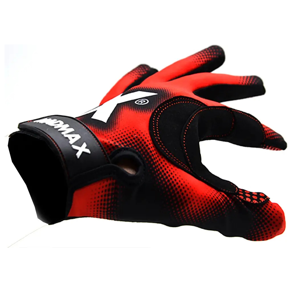Рукавички для фітнесу MadMax MXG-101 X Gloves Black/Grey/Red L (MXG-101-RED_L) - зображення 8