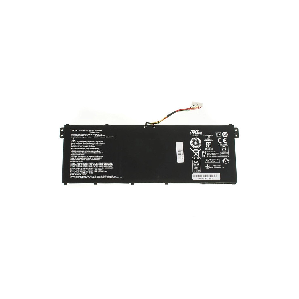 Акумулятор до ноутбука Acer AP19B8K Swift SF314-42, 3831mAh (43.08Wh), 3cell, 11.25V, Li-ion (A47784) - зображення 1