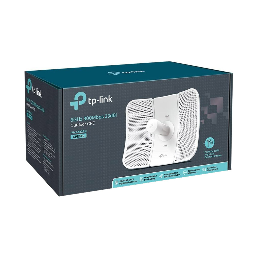 Точка доступу Wi-Fi TP-Link CPE610 - зображення 4