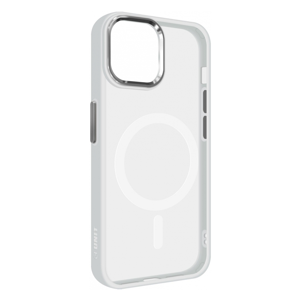 Чохол до мобільного телефона Armorstandart Unit MagSafe Apple iPhone 13 Matte Clear Silver (ARM70445) - зображення 1