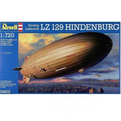 Збірна модель Revell Дирижабль Luftschiff LZ-129 Hindenburg 1:720 (4802) - зображення 1