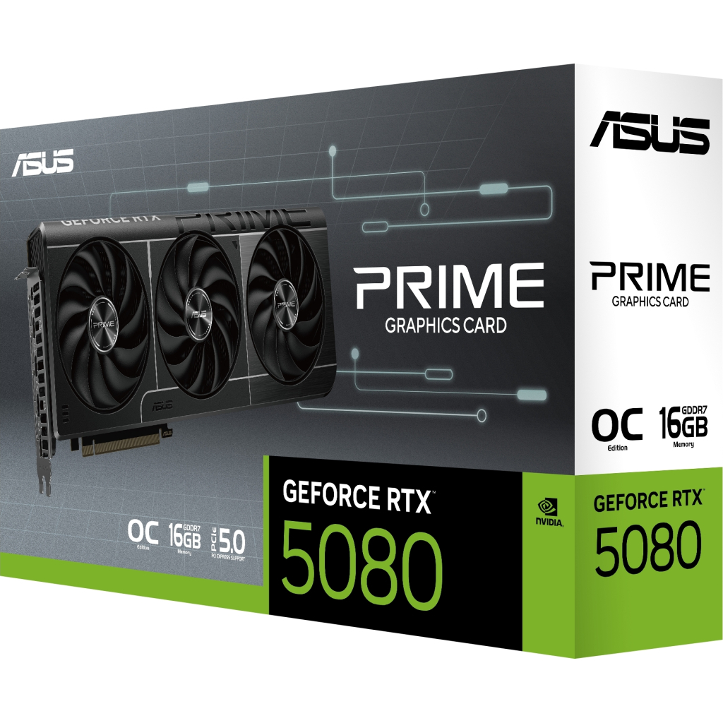 Відеокарта ASUS GeForce RTX5080 16GB PRIME OC (PRIME-RTX5080-O16G) - зображення 12