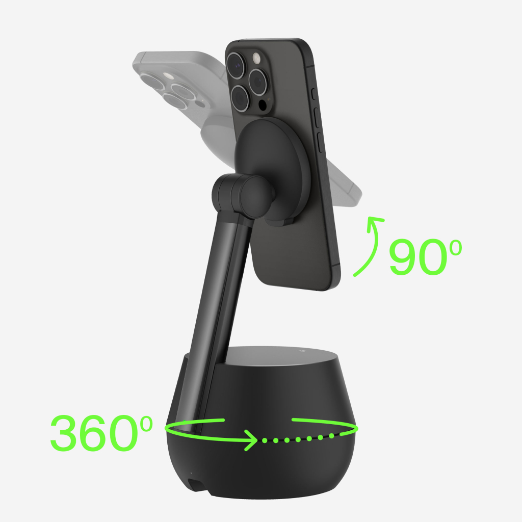 Зарядний пристрій Belkin Auto-Tracking MagSafe Stand Pro (MMA008VF05BK) - изображение 9