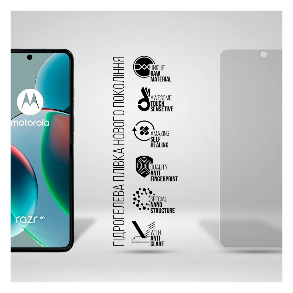 Плівка захисна Armorstandart Matte Motorola Razr 40 (ARM71076) - зображення 2