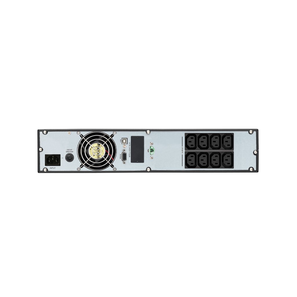 Пристрій безперебійного живлення Tescom EVO DSP PLUS 2400VA RACK /TOWER IEC (FGCEDP2402RTIEC) - зображення 2