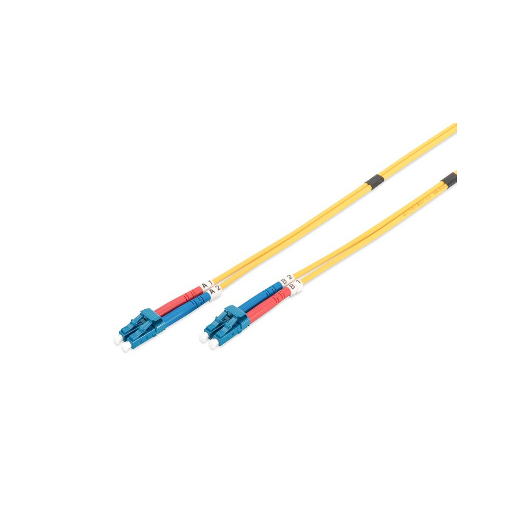 Оптичний патчкорд Digitus LC/UPC-LC/UPC, 9/125, OS2 (Singlemode), Duplex, 3m (DK-2933-03) - изображение 2