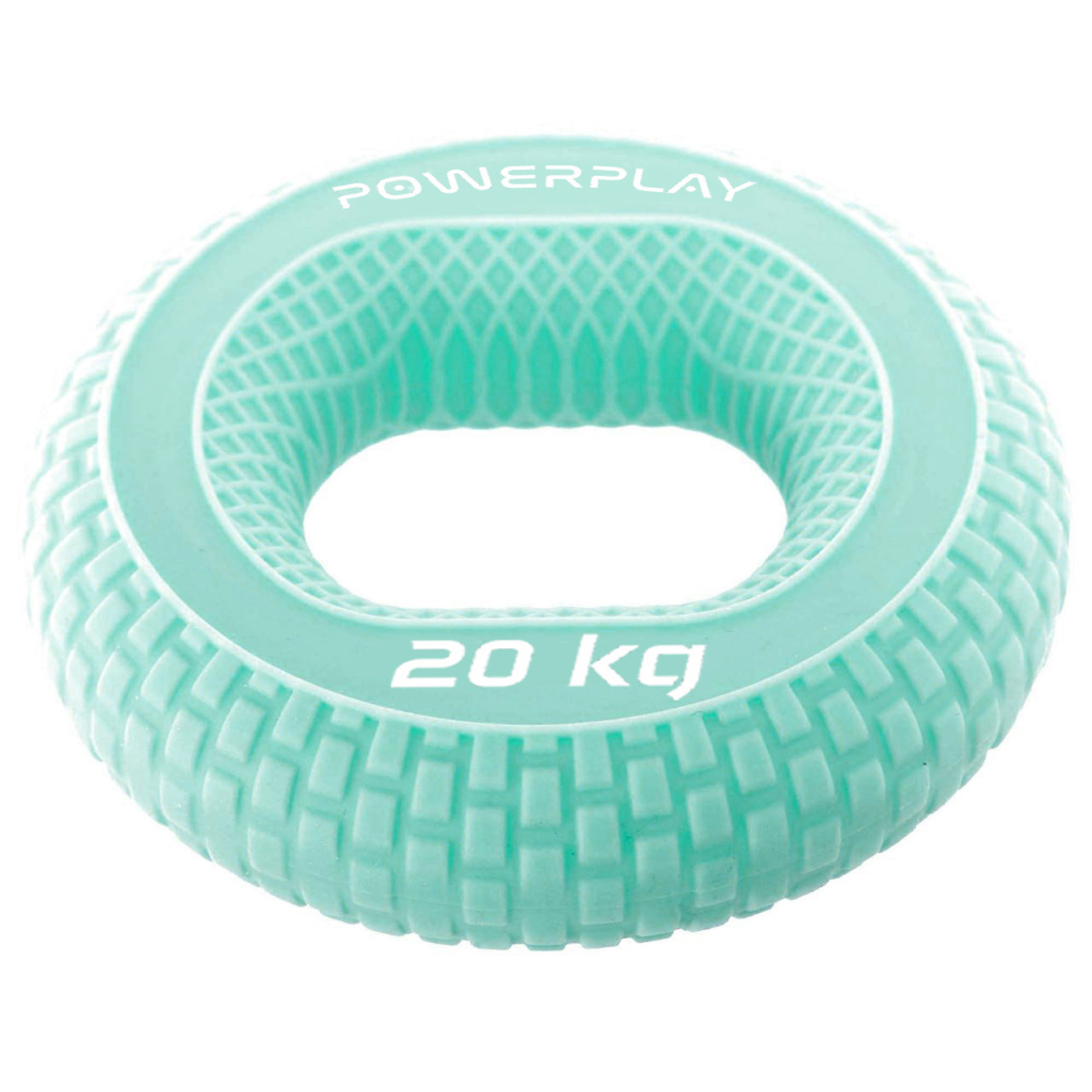 Еспандер PowerPlay PP-4333 Hand Grip Medium 20 кг Зелений (PP_4333_Green_20kg) - зображення 2