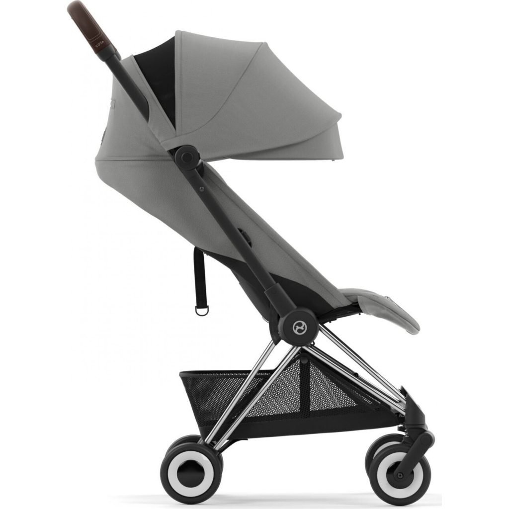 Коляска Cybex Coya Chrome Dark Brown Mirage Grey (522004395) - зображення 5