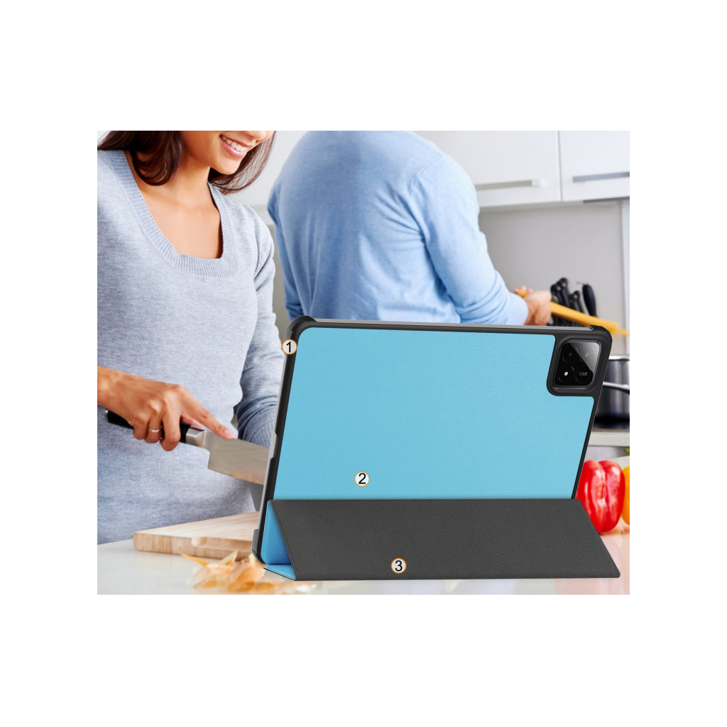 Чохол до планшета BeCover Smart Case Xiaomi Pad 7 / 7 Pro 11.2" Blue (712798) - зображення 7