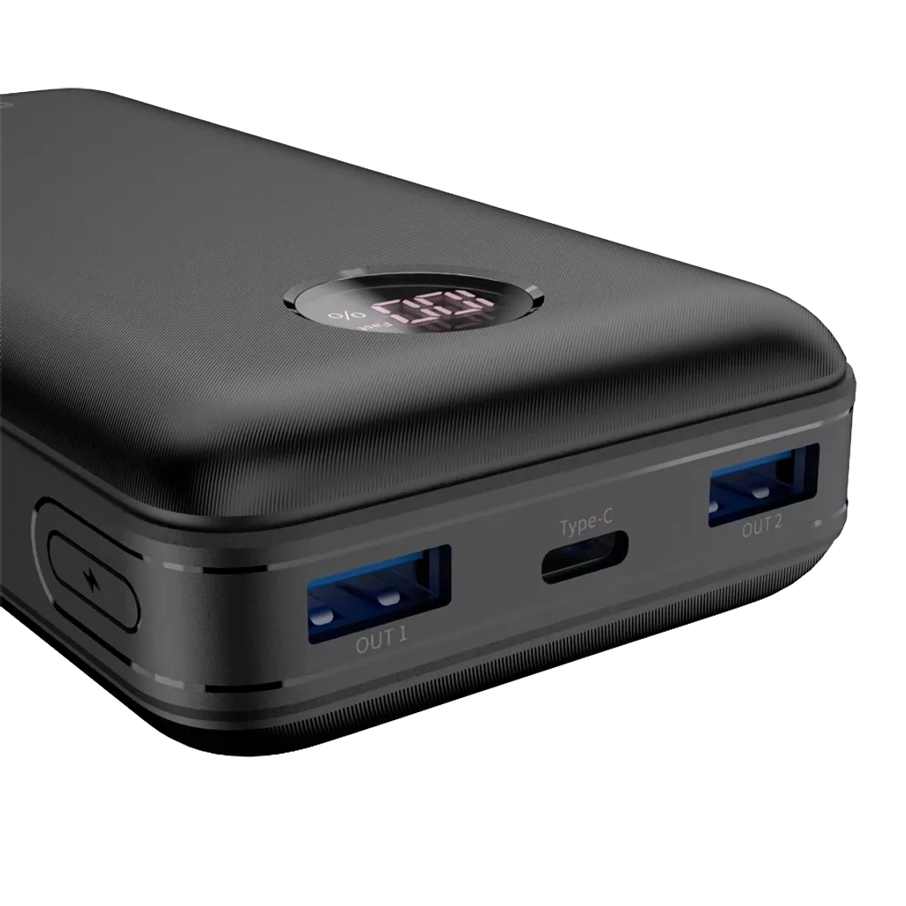 Батарея універсальна Canyon PB-2002 20000mAh, PD/20W, QC/3.0/22.5W, Black (CNE-CPB2002B) - зображення 3