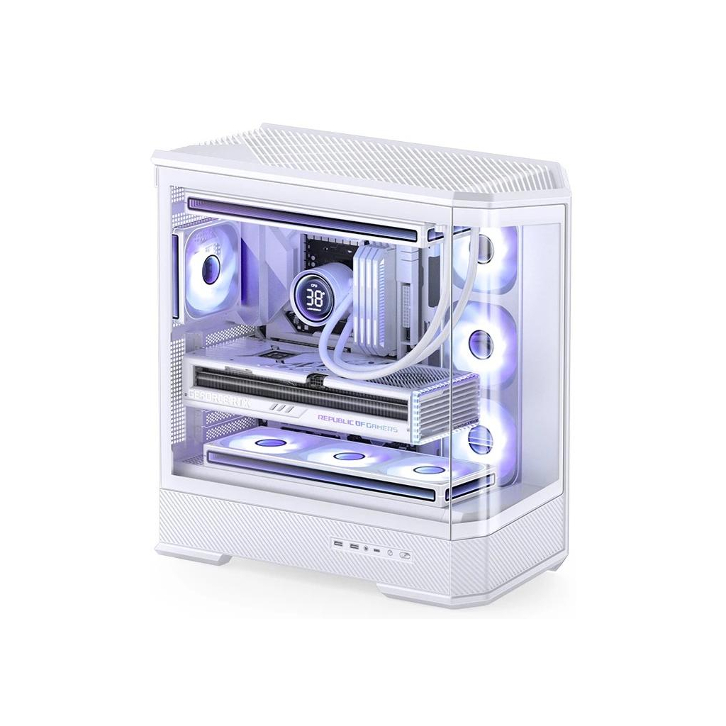 Корпус JONSBO D400 White - зображення 3