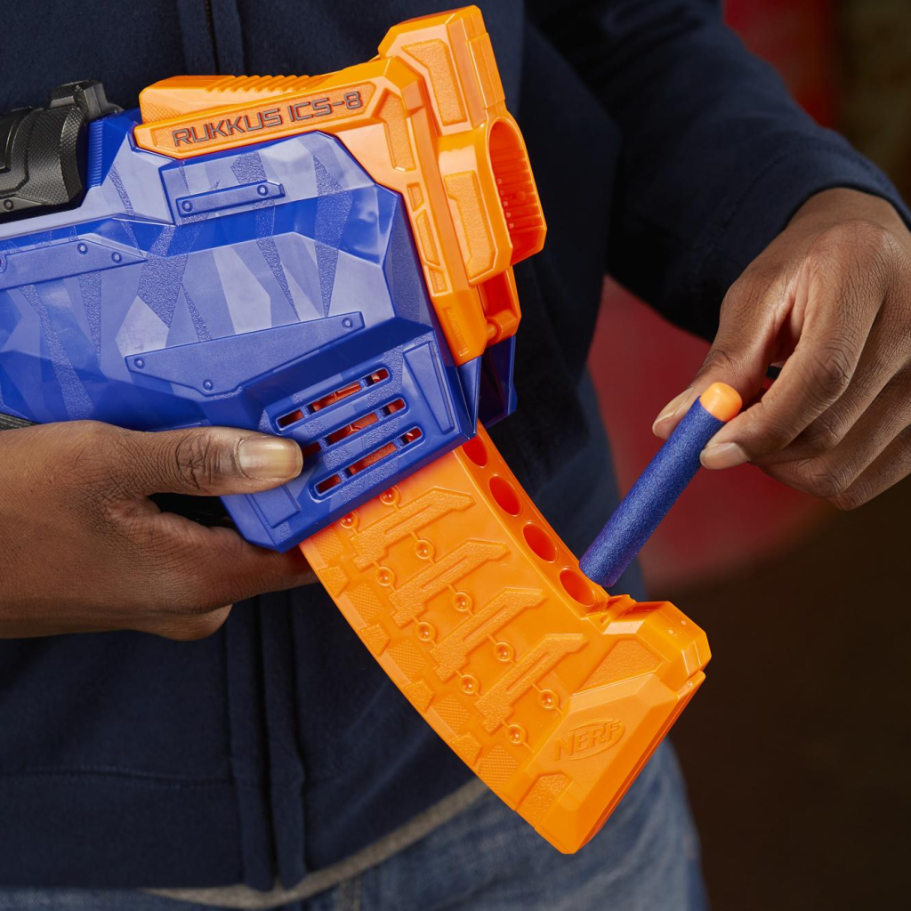 Іграшкова зброя Hasbro Nerf Elite Rukkus ICS-8 (E2654) - зображення 3