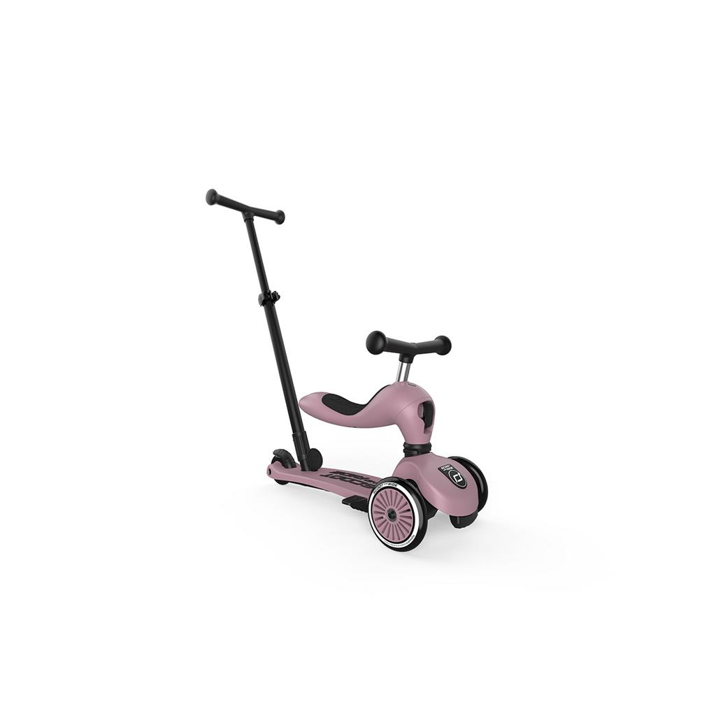 Самокат Scoot&Ride Highwaykick-1 Push and Go пастельно-бузкови (SR-240527-WILDBERRY) - зображення 1