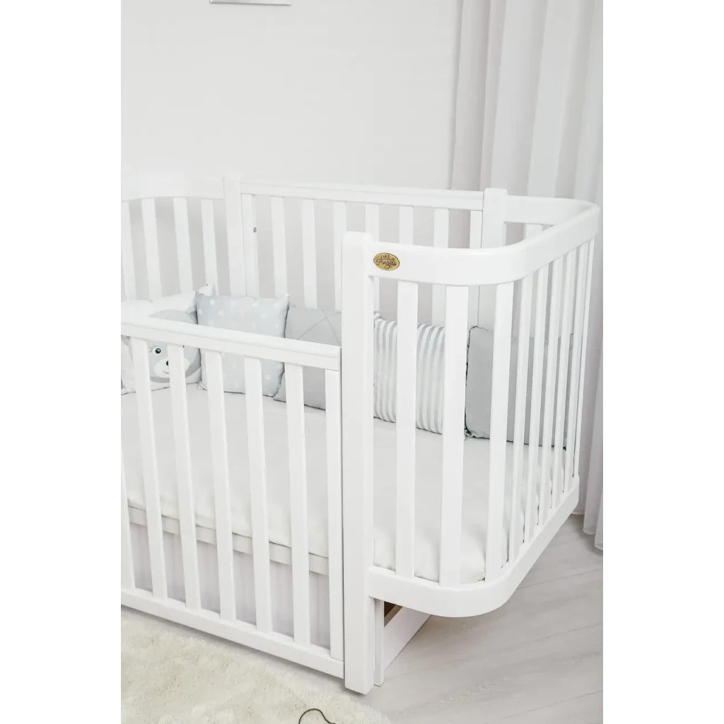 Ліжечко Angelo Magic біле (дерево) 120х60 (12002) - зображення 7