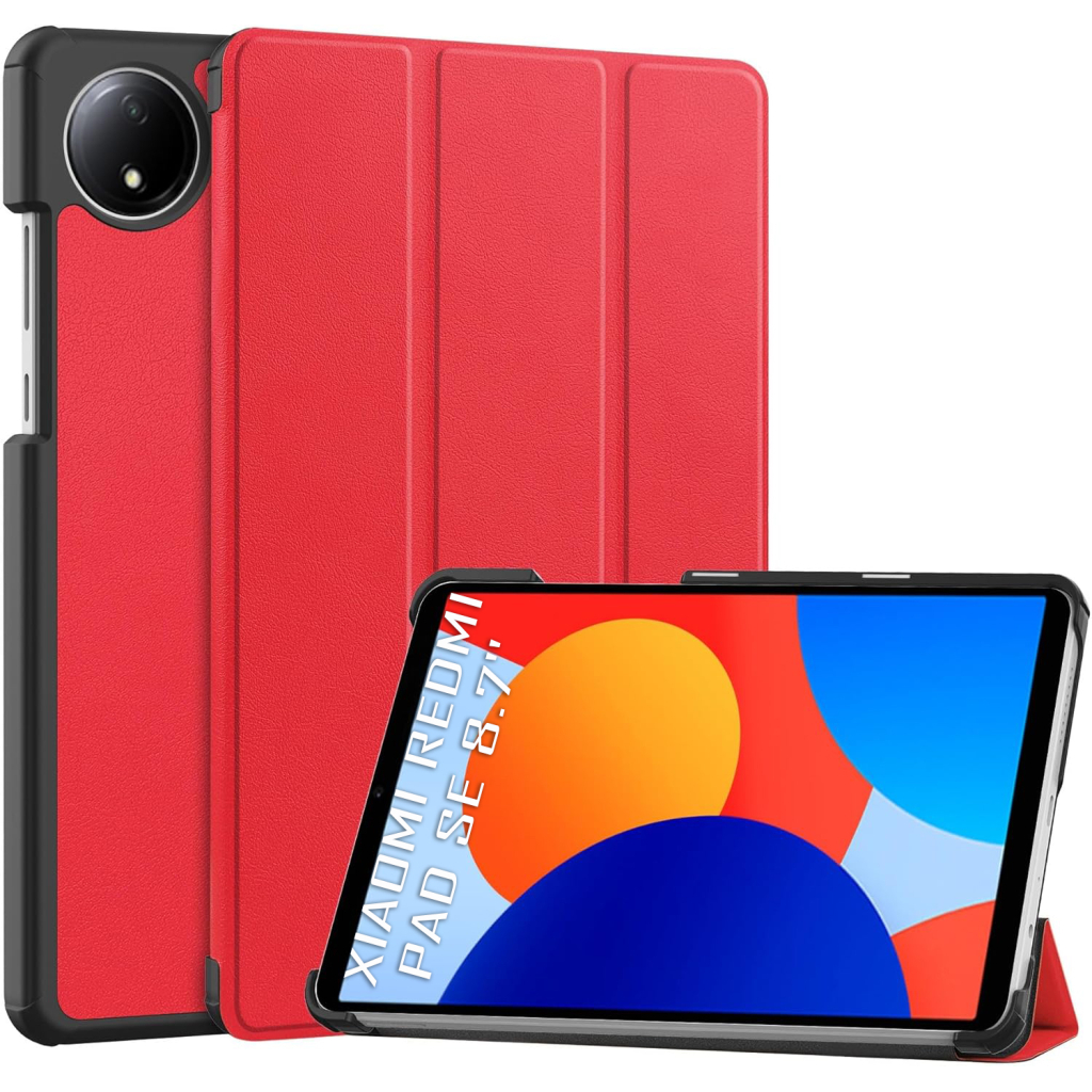 Чохол до планшета BeCover Smart Case Xiaomi Redmi Pad SE 8.7" Red (711908) - зображення 1