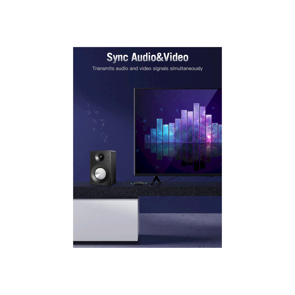 Кабель мультимедійний HDMI M to HDMI M 2.0m V2.0 4K30Hz VENTION (AACBH) - picture 5