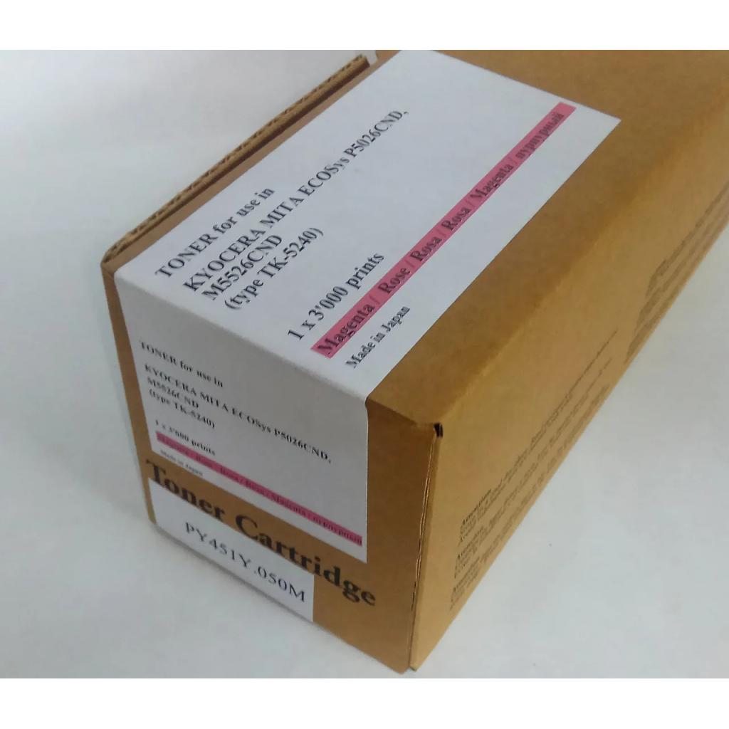 Тонер-картридж Tomoegawa KYOCERA TK-5240M Magenta + chip (PY451Y.050M) - изображение 1
