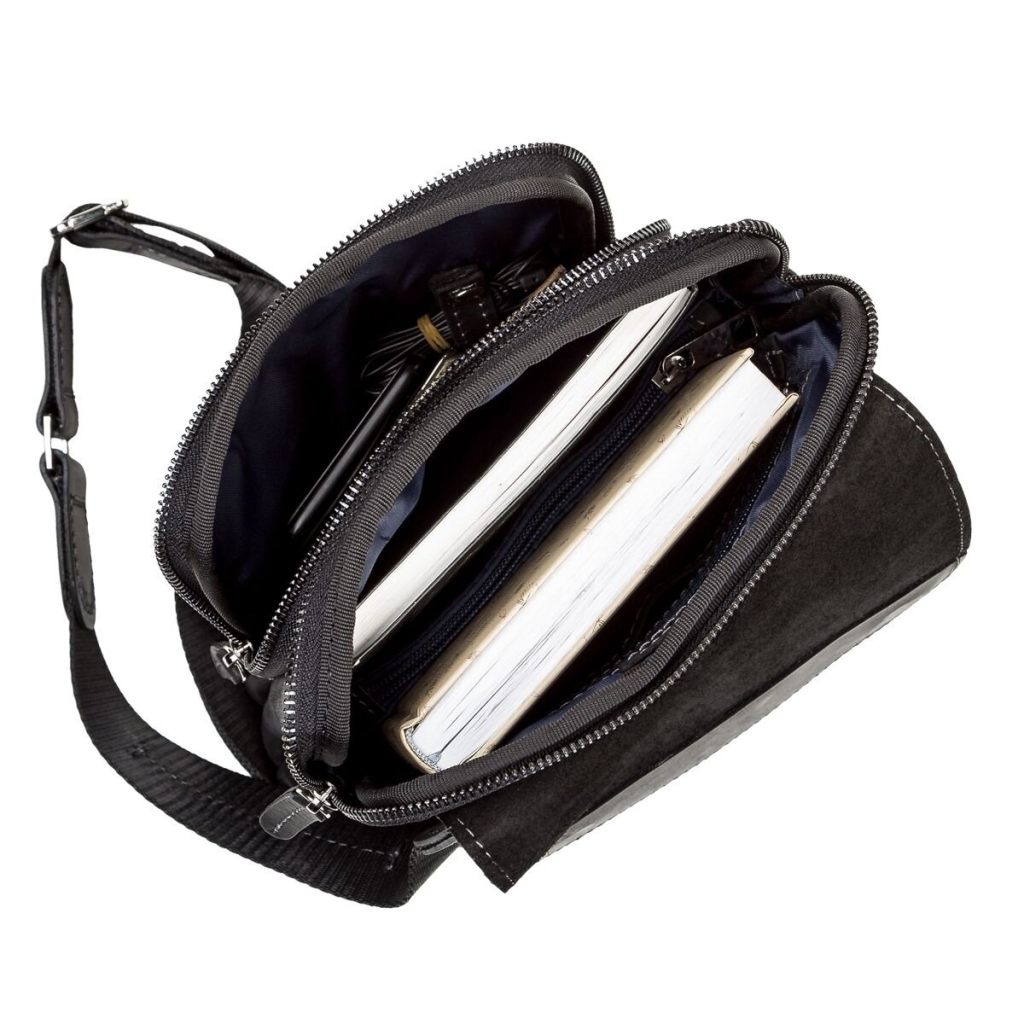 Сумка Shvigel Шкіряна Чорна (11092) - зображення 6