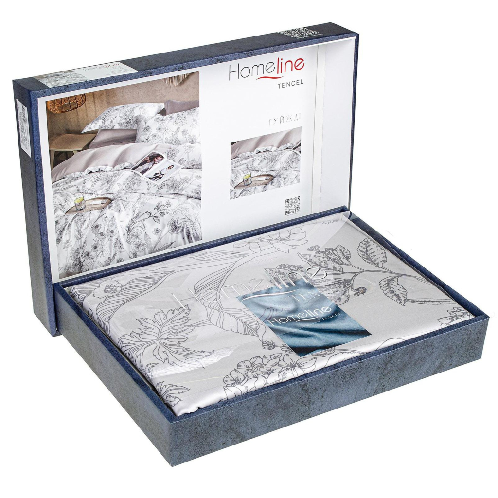 Постільна білизна Home Line Сатин Тенсел Гуйджі євро (178045) - зображення 1
