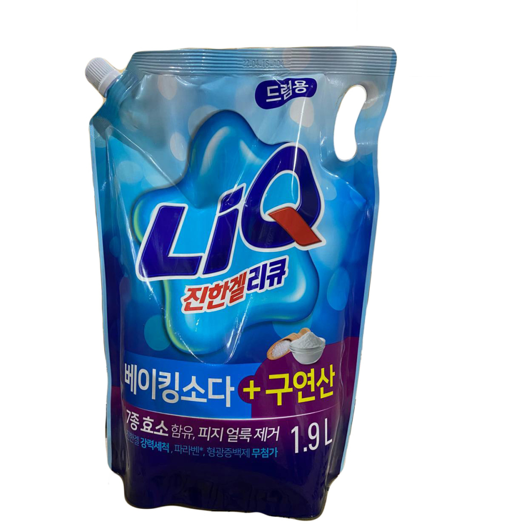 Гель для прання Aekyung LIQ Concentrated Baking Soda Laundry Detergent 1.9 л (8801046377659) - зображення 1