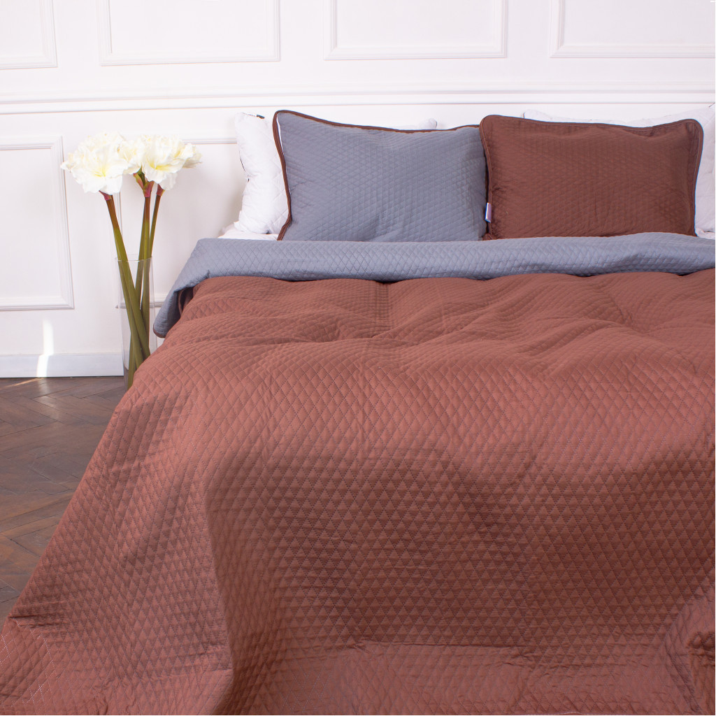 Покривало MirSon набір Great Line №7043 Lagos 200х220 + 2 наволочки (2200005377642) - зображення 1