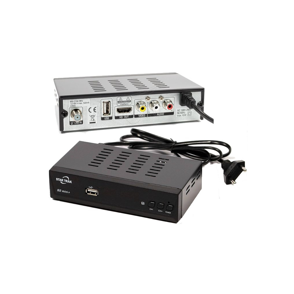 ТВ тюнер Romsat Star Trak S2 Mini + - зображення 1