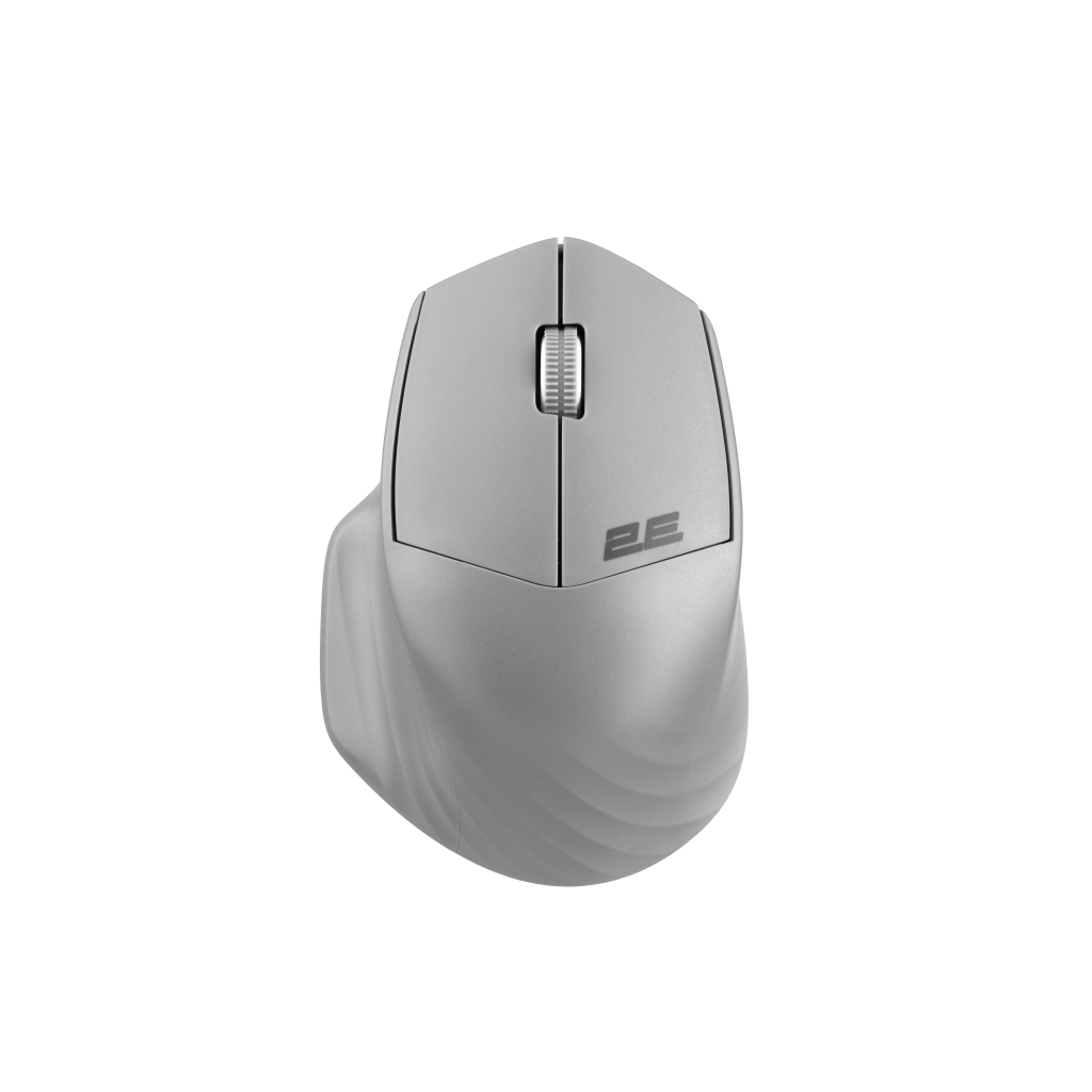 Мишка 2E MF280 Silent Wireless/Bluetooth Gray (2E-MF280WGR) - зображення 1