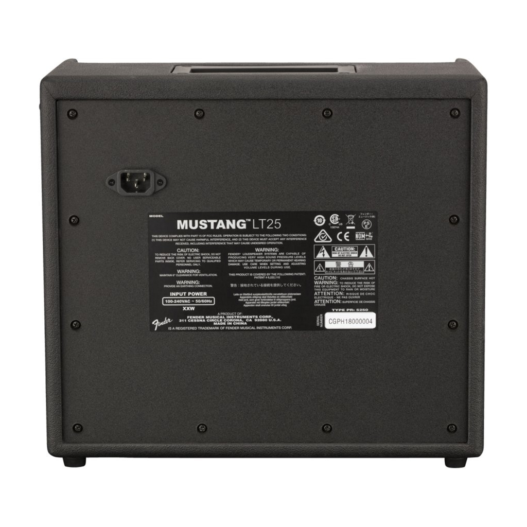 Комбопідсилювач Fender Mustang LT25 (228368) - зображення 3