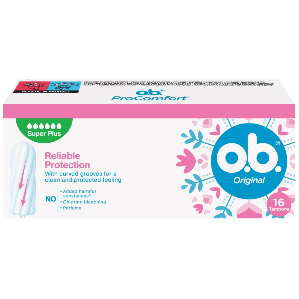 Тампони o.b. Original Super Plus 16 шт. (3574660089356/3574661350196) - изображение 1