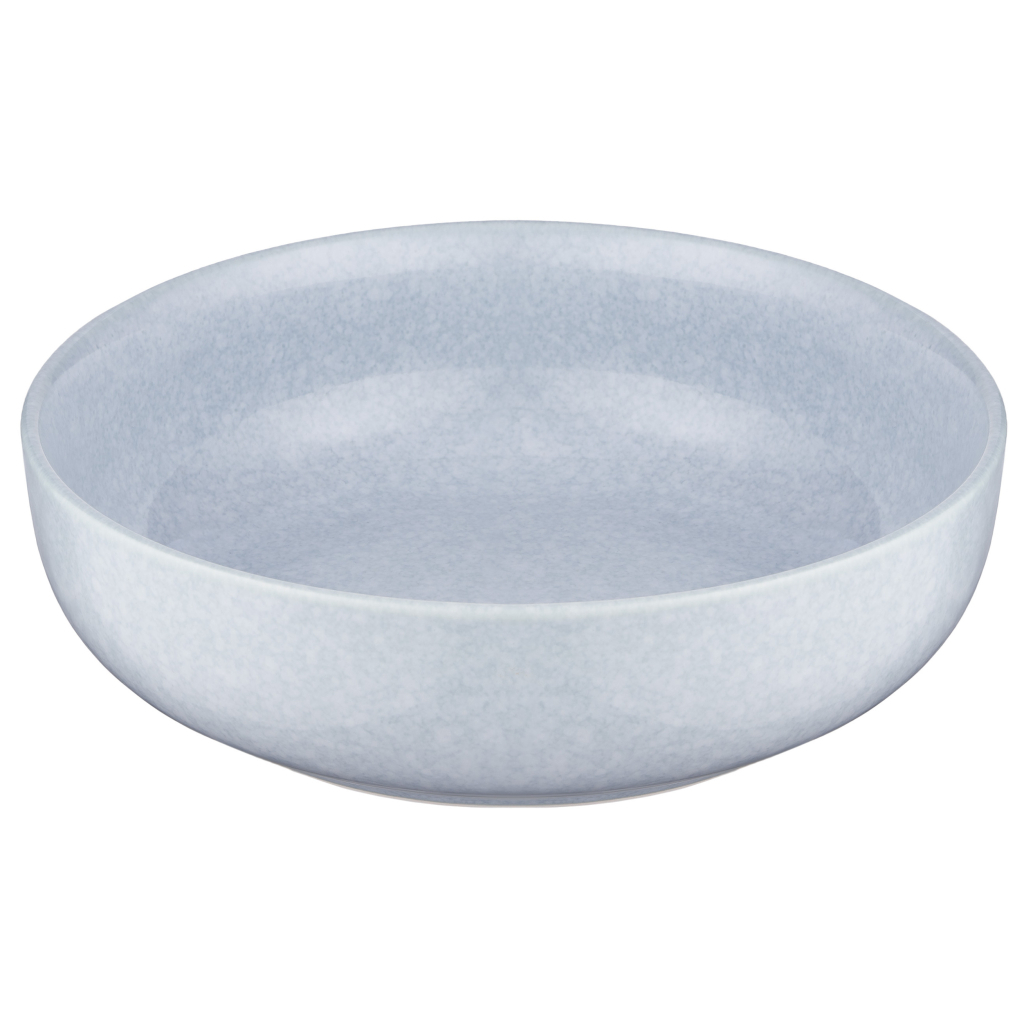 Тарілка Ardesto Loreto, 1150мл, 20см, порцеляна, блакитний (AR1020LB) - зображення 1