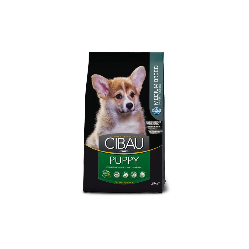 Сухий корм для собак Farmina CIBAU PUPPY MEDIUM з куркою 2.5 кг (8010276030931) - зображення 1
