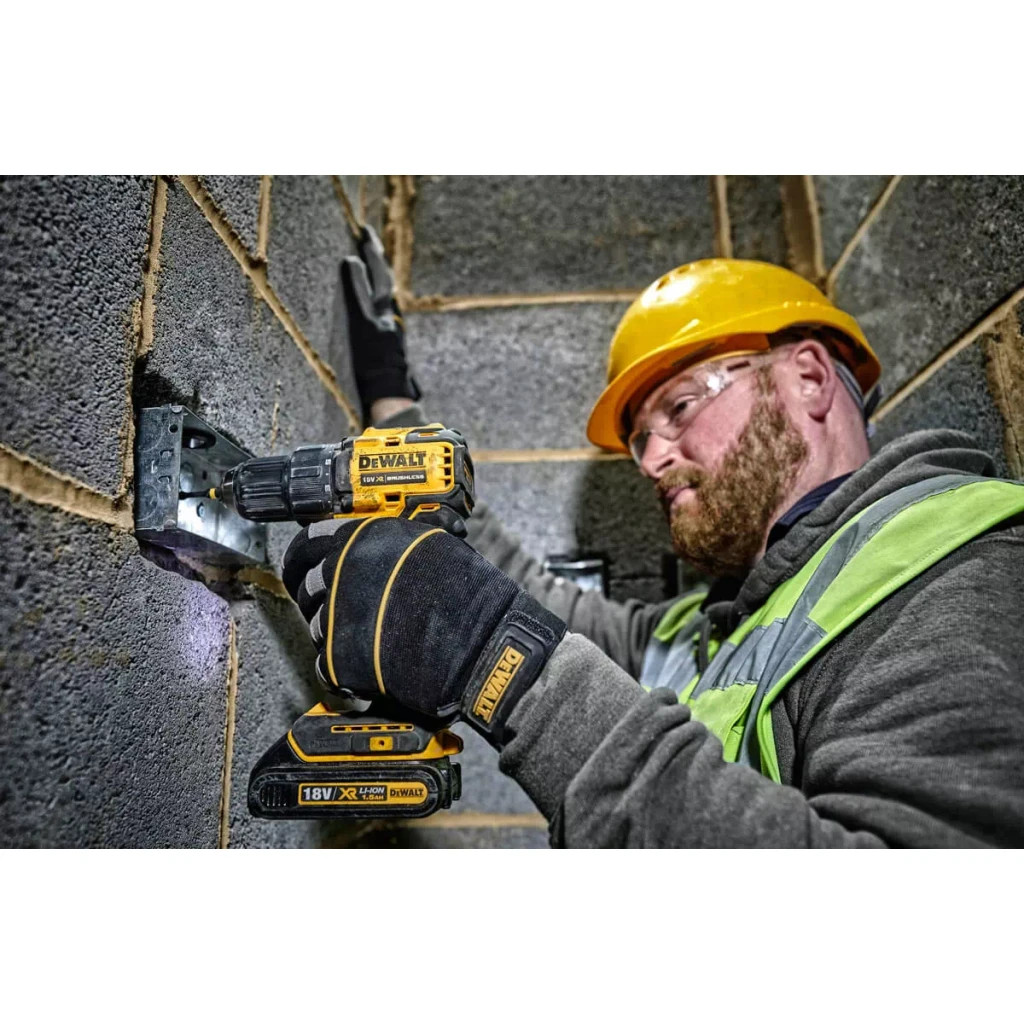 Шуруповерт DeWALT XR Li-Ion 18 В, 65 Нм, 2 АКБ + ЗП, кейс (DCD708D2T) - зображення 4