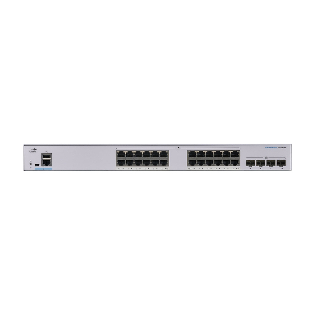 Комутатор мережевий Cisco C1000-24T-4X-L - зображення 3