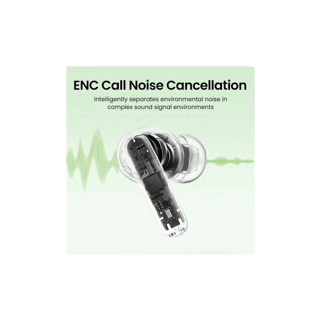 Навушники Ugreen HiTune T3C Earbuds Bluetooth White (45110) - зображення 5