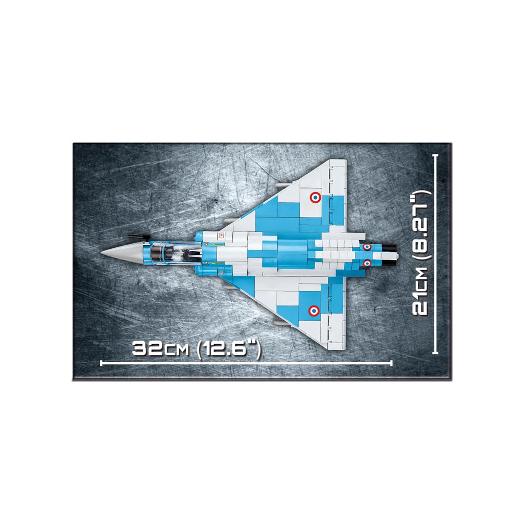 Конструктор Cobi Літак Mirage 2000-5, 400 деталей (COBI-5801) - зображення 6